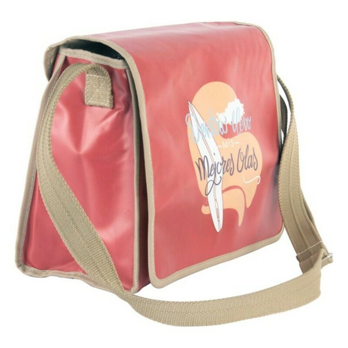 Skulderveske DKD Home Decor Olas Surf 35 x 13 x 26 cm